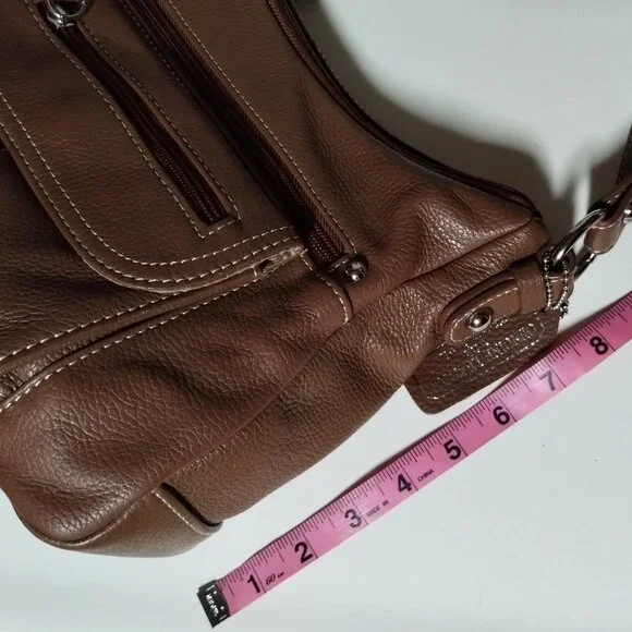 Croft & Barrow Leather Hobo Shoulder Bag - Picture 14 of 15